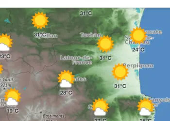Chaleur exceptionnelle à Perpignan et dans les Pyrénées-Orientales en cette fin de septembre