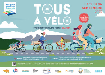 « Tous à vélo 2023 » : Perpignan Méditerranée Métropole vous invite à pédaler