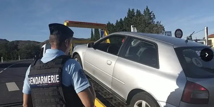 jeune conducteur arrêté gendarmerie