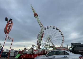 A 5 jours de l’ouverture, la foire Saint-Martin en plein montage à Perpignan
