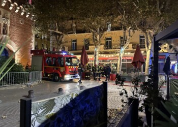 Un incendie détruit la cuisine du Grand Café de la Poste de Perpignan