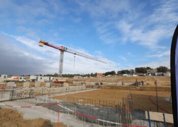 Pose de la première pierre de l’EHPAD « La Loge de Mer » à Canet-en-Roussillon