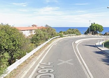 Un camion-poubelle se renverse à Banyuls-sur-Mer