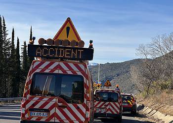 Grave accident sur la RD914 à Corneilla-del-Vercol