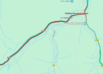 Barrage filtrant à Villefranche-de-Conflent par des agriculteurs : grosse perturbation sur la RD66 (ex RN116)