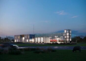 Argelès-sur-Mer : la nouvelle caserne des pompiers en construction