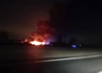 Saint-Hippolyte : un incendie détruit 200 mobile homes dans une entreprise de gardiennage