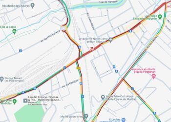 Perpignan : accident grave entre un bus et un piéton avenue Julien-Panchot