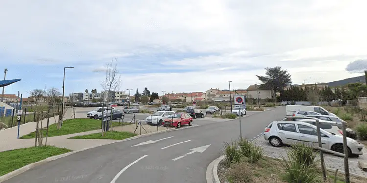 Le parking Marasquer, Argelès-sur-mer (Pyrénées-Orientales)