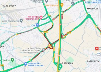 Pyrénées-Orientales : saturation à proximité des péages nord et sud de Perpignan